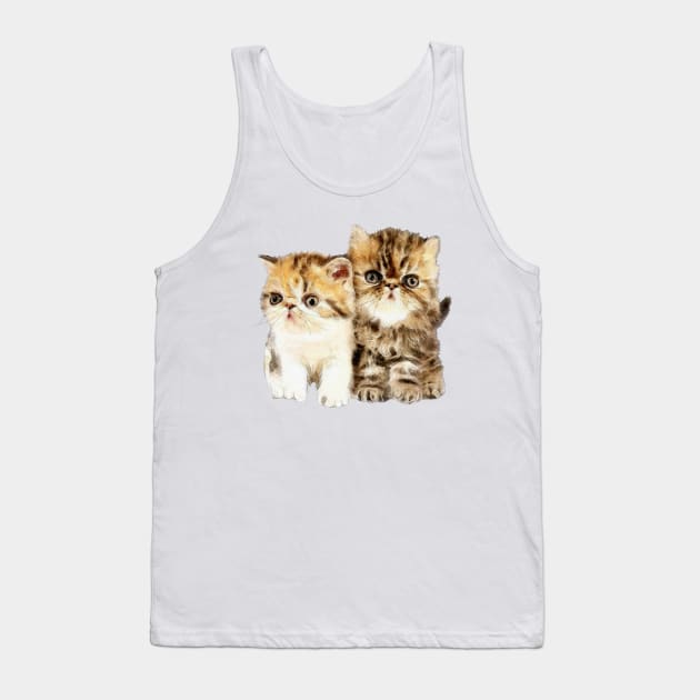 DOUBLE TROUBLE Tank Top by dcohea